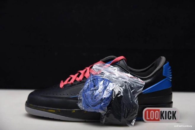 Retro Jordan DJ4375-004 SP Black Low Off-White 2 Blue 0829
